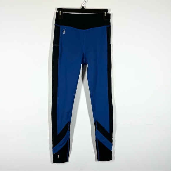 Smartwool Merino Sport Colorblock Leggings Size Small - Picture 1 of 10
